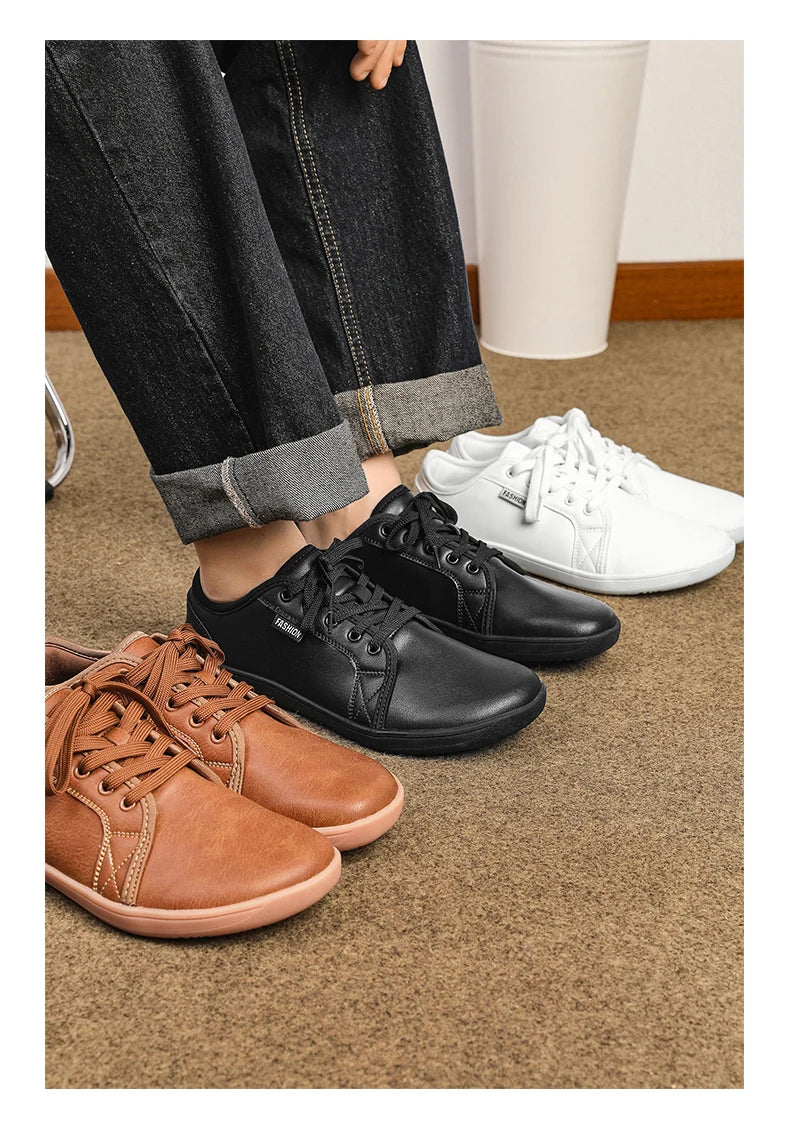 Wide Toe Casual Loafers