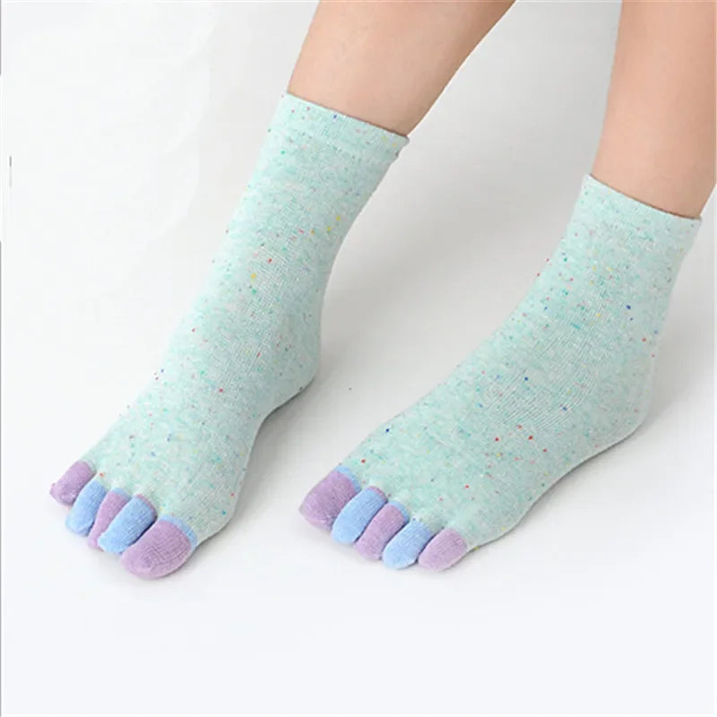Colorful Tube Toe Socks