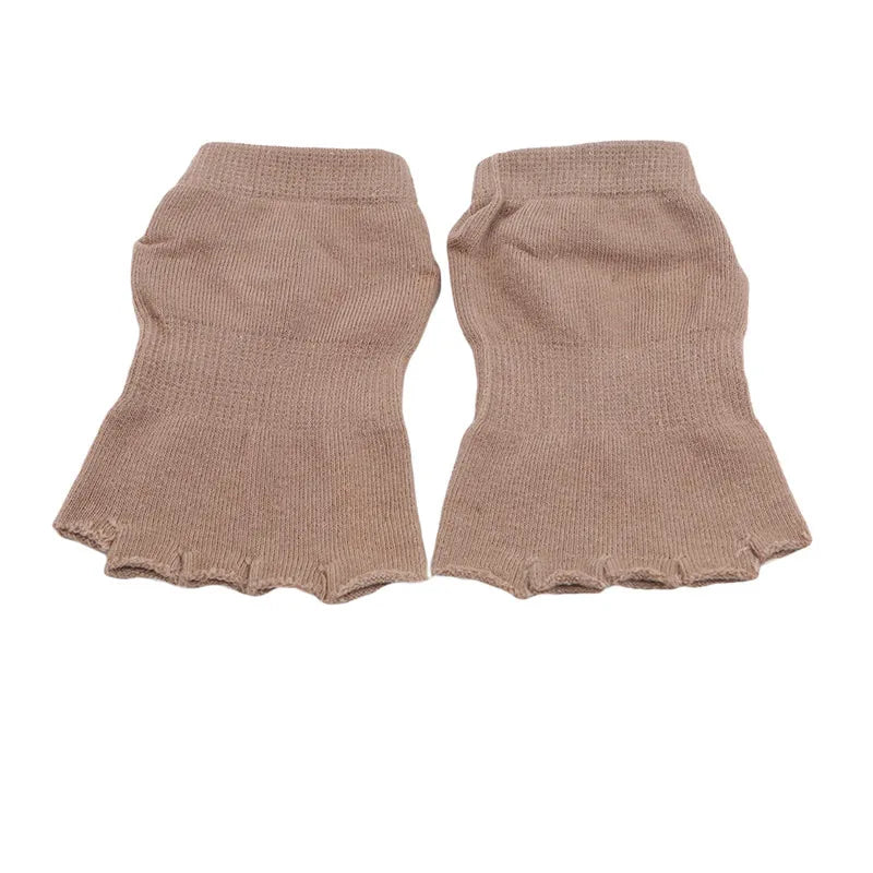 Anti-Slip Yoga Toe Socks