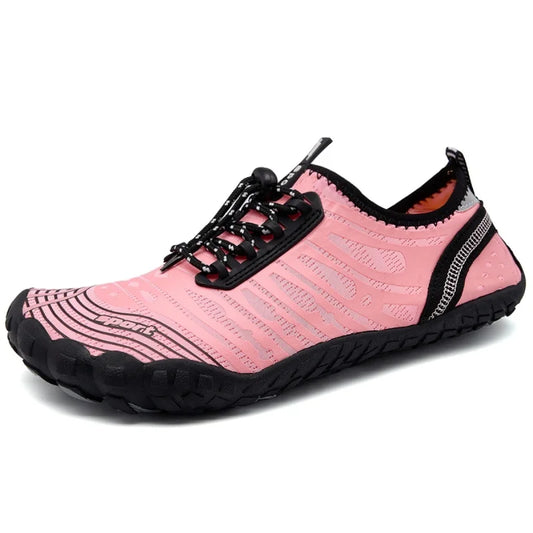 Artificial Leather Mesh Sneakers