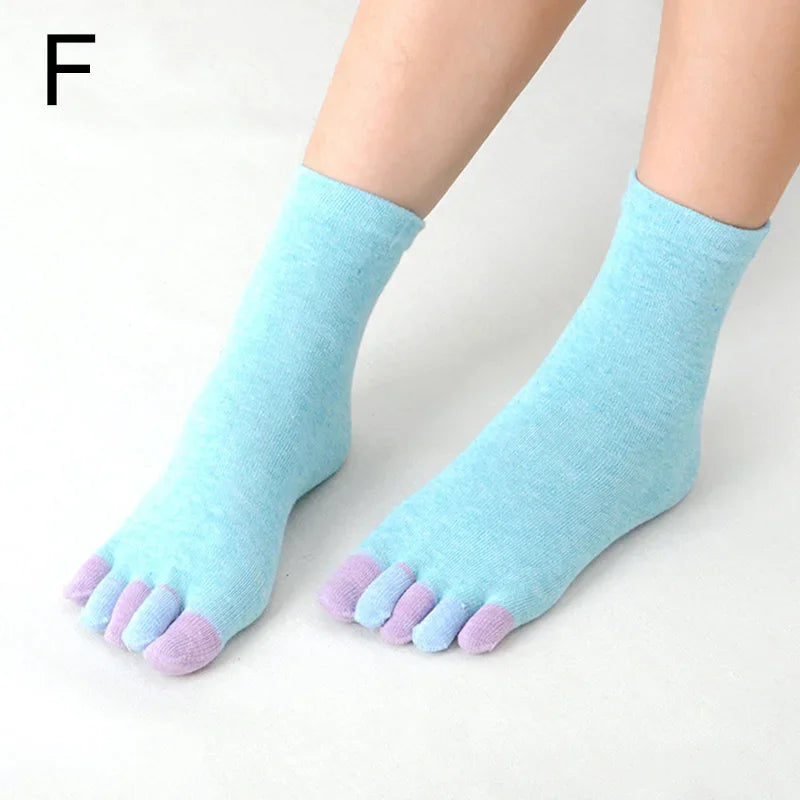 Colorful Tube Toe Socks