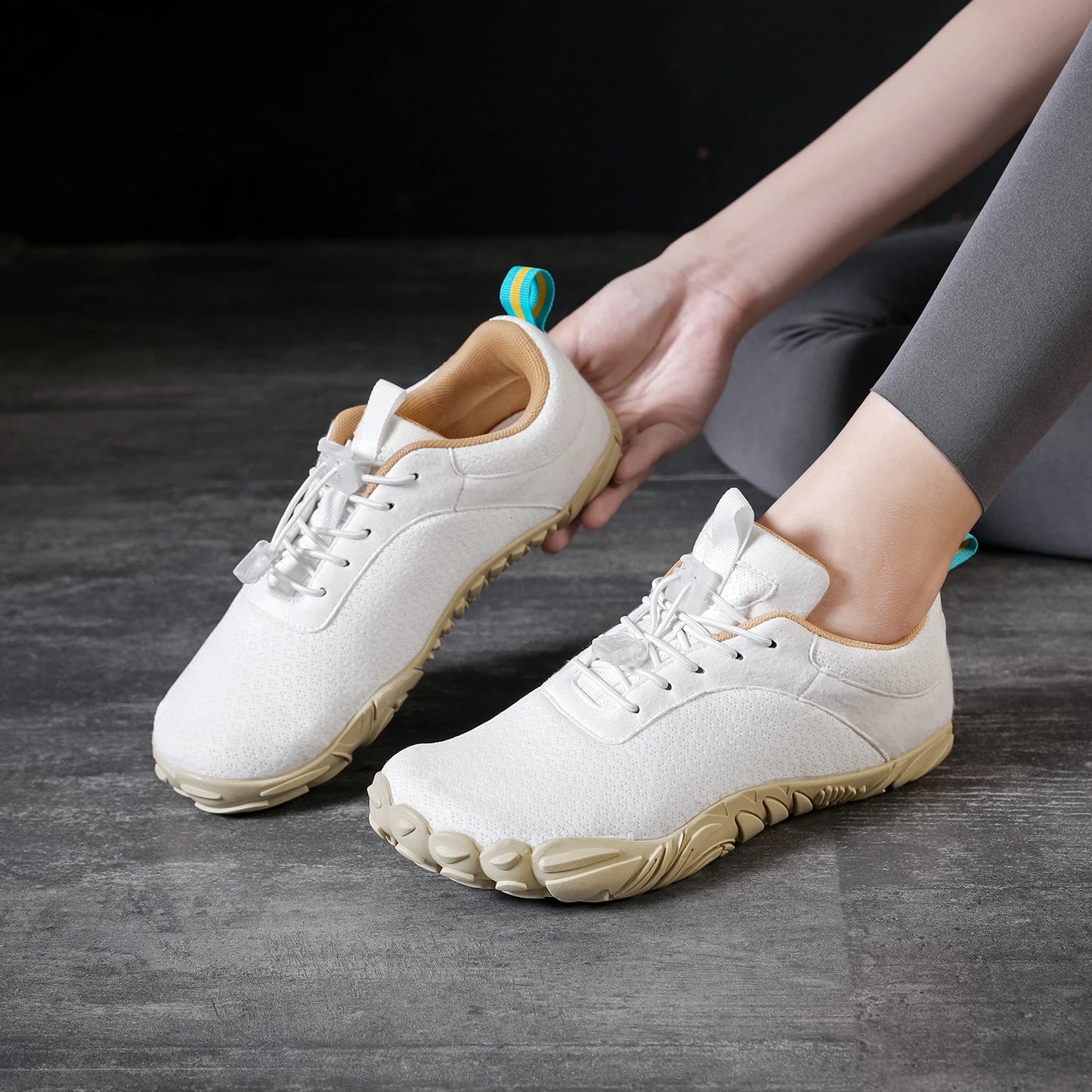 Mesh Barefoot Wide Sneakers