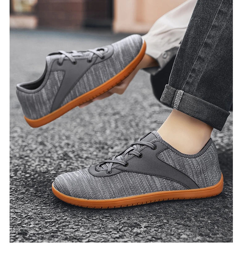 Wide Toe Minimalist Sneakers