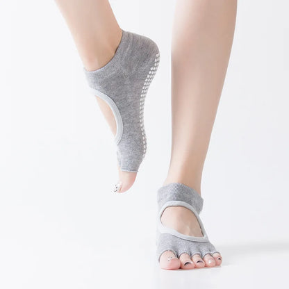 Non-Slip Pilates Yoga Socks
