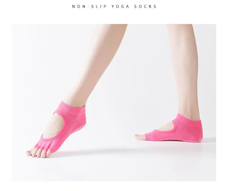 Non-Slip Pilates Yoga Socks