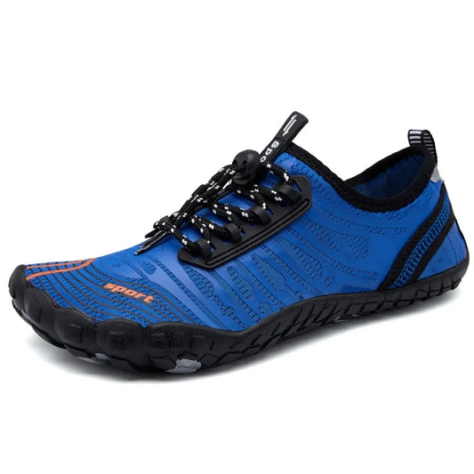 Artificial Leather Mesh Sneakers