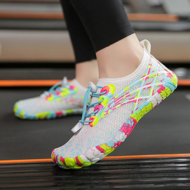 Beach Surfing Aqua Sneakers
