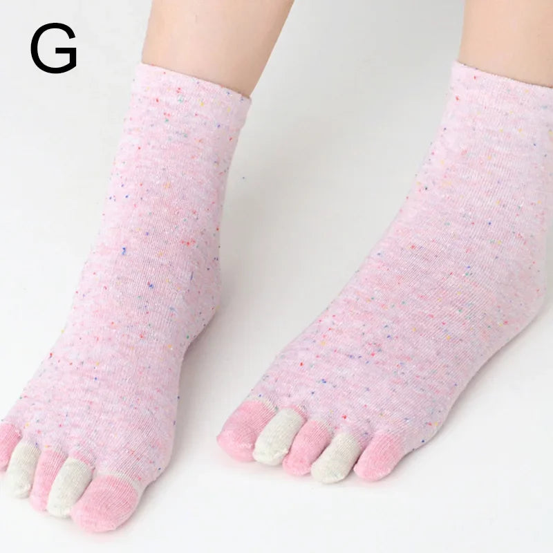 Colorful Tube Toe Socks